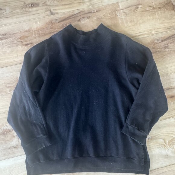 Wol Hide Mock Neck Sweatshirt - Picture 4 of 5